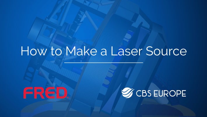 Guide on how to make a laser source in FRED